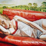 2009, Acryl auf Leinwand (100x120) Eos 2 (2009)