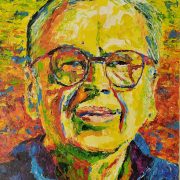 Acryl auf Leinwand gespachtelt
(50cm x 70cm) Ich (2026)